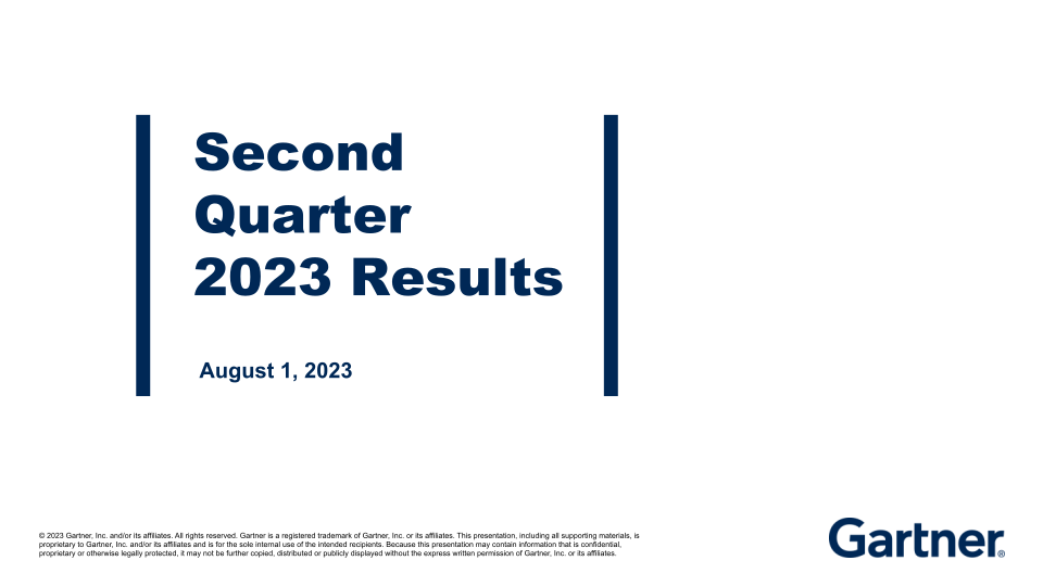 Second Quarter 2023 Results image