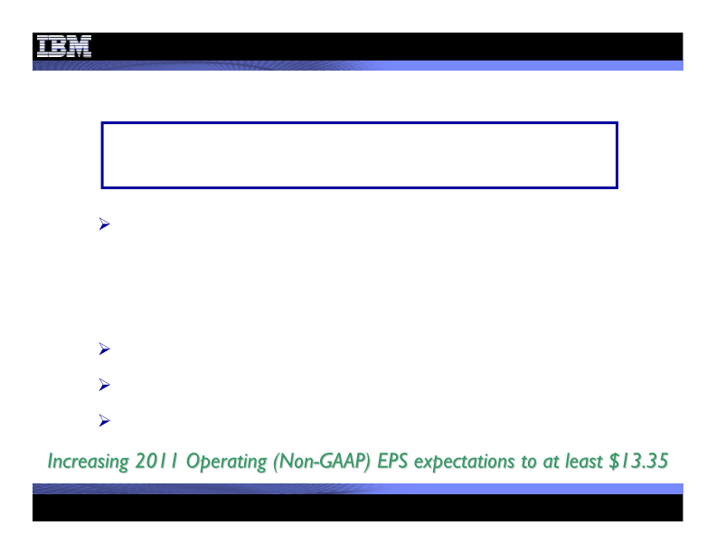 3Q 2011 Earnings Presentation slide image #4