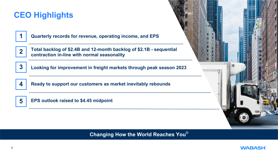 Second Quarter 2023 Earnings Release slide image #5