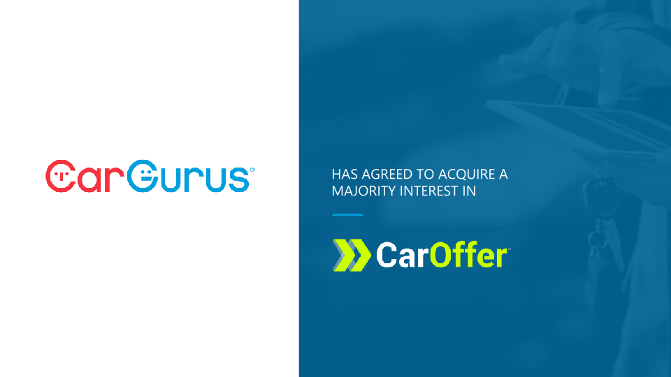 Cargurus Has Agreed to Acquire a Majority Interest in Car Offer image