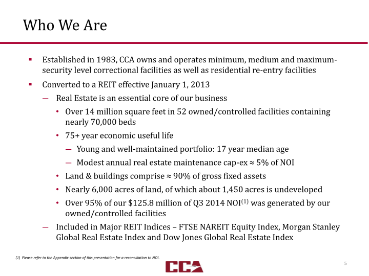 Third Quarter 2014 Investor Presentation slide image #6