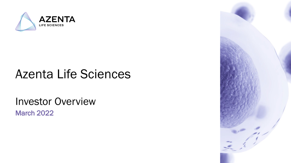 Azenta Life Sciences Investor Overview image