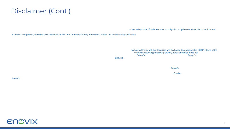 Enovix Investor Presentation slide image #4