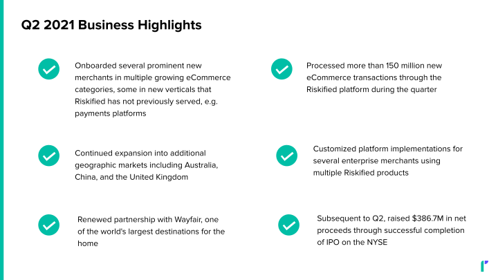 Q2 2021 Financial Results slide image #9