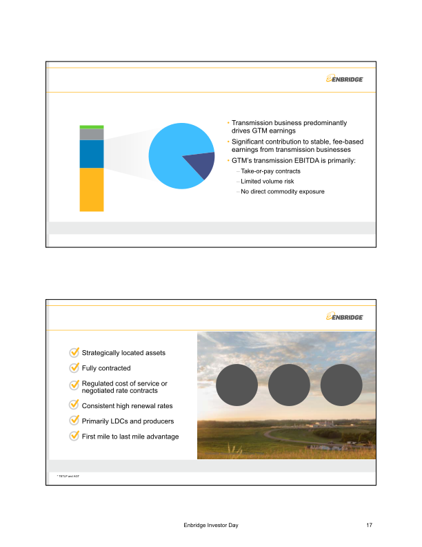 Enbridge Investor Update Meeting slide image #20