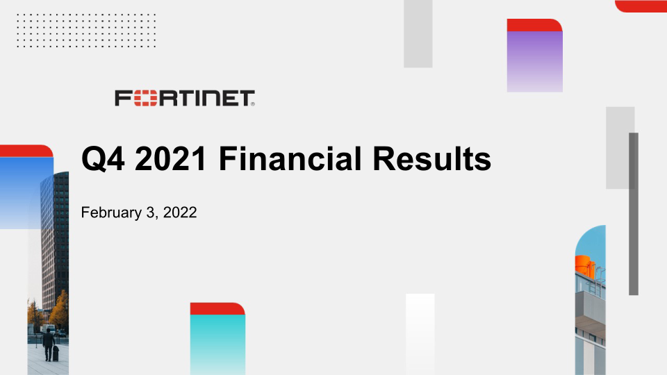 Fortinet Q4 2021 Financial Results image