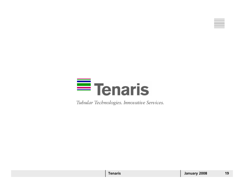 Tenaris Company Presentation slide image #20