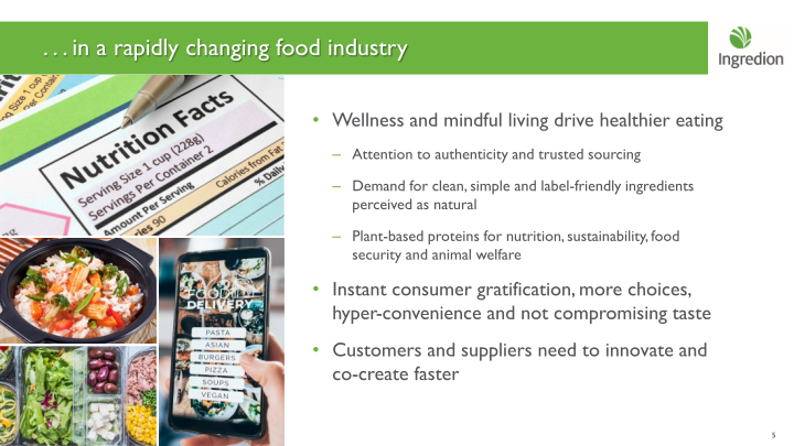 Ingredion Bringing the potential of people, nature and technology together to make life better slide image #6