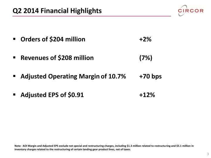 Second Quarter 2014 Investor Review slide image #4