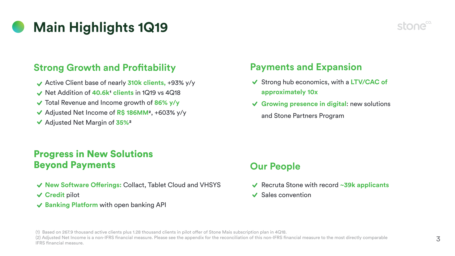 1Q19 Earnings Presentation slide image #4