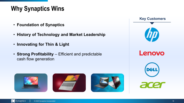 Synaptics Investor Day 2020 slide image #17