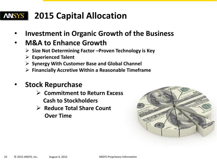 Ansys Investor Presentation slide image #26