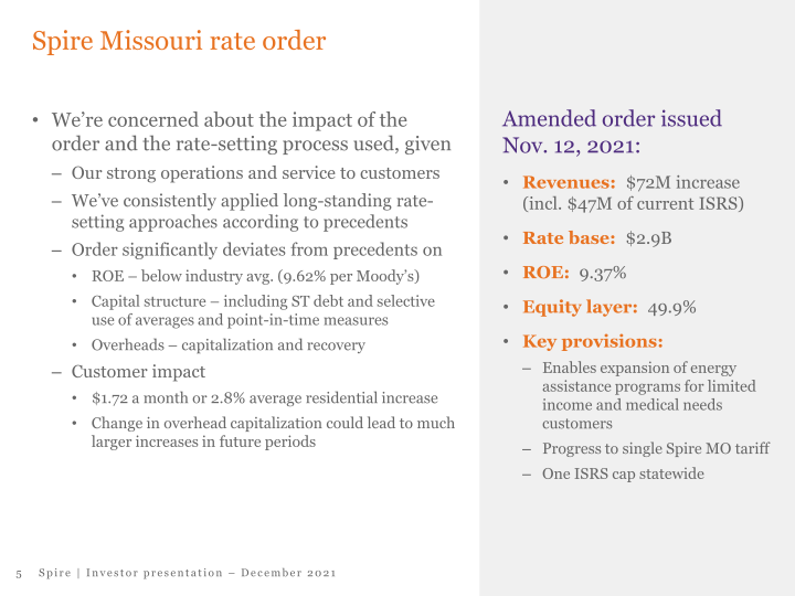 Spire Inc Investor Presentation slide image #6