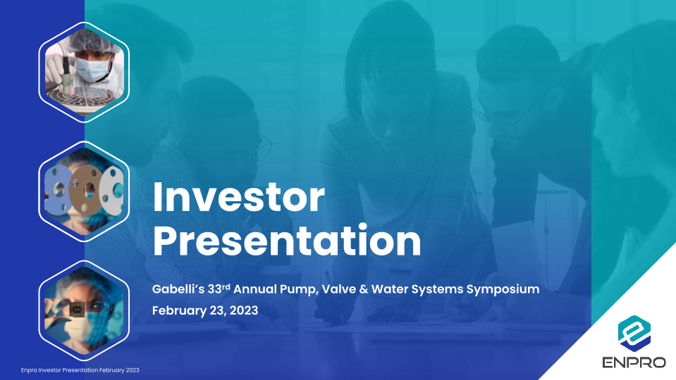 Investor Presentation Gabelli’s 33rd Annual Pump, Valve & Water Systems Symposium image