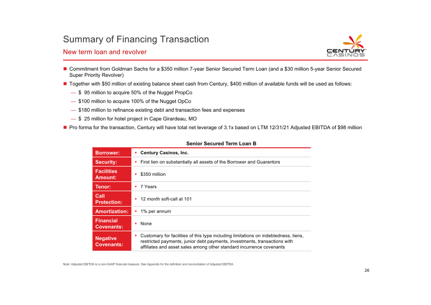 Century Casinos Investor Presentation slide image #28