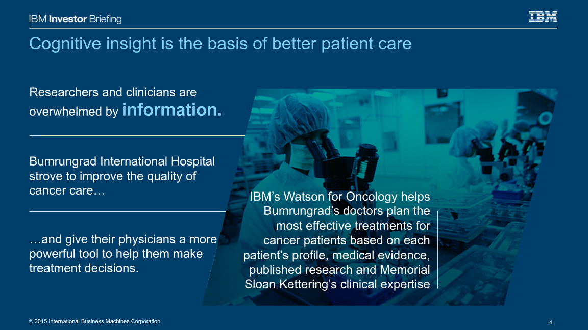 IBM Investor Briefing slide image #5