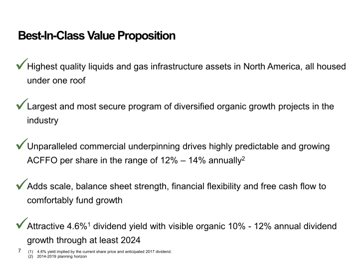 Enbridge Inc. and Spectra Energy Corp Combine to Create North America’s Premier Energy Infrastructure Company slide image #8