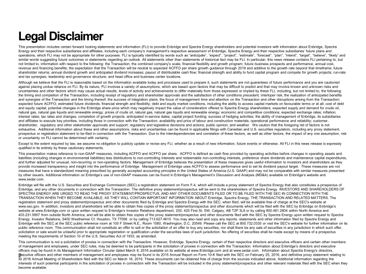 Enbridge Inc. and Spectra Energy Corp Combine to Create North America’s Premier Energy Infrastructure Company slide image #3