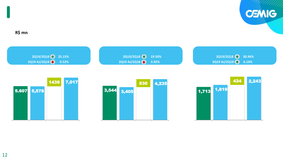 Cemig 1H 19 Results slide image #13