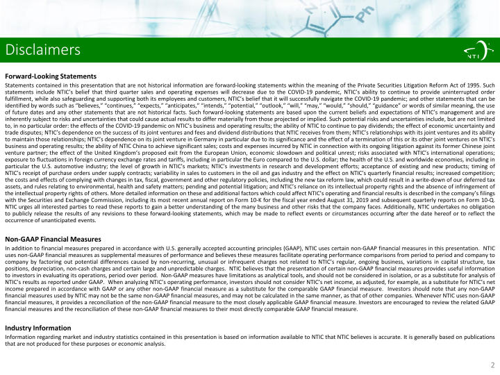 Northern Technologies International Corporation Fourth Quarter Fy 2020 Investor Presentation slide image #3