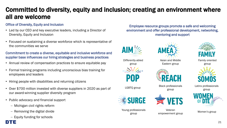 Dte 2Q 2021 Earnings Conference Call slide image #22