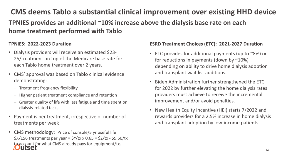 Outset Medical Investor Presentation slide image #25