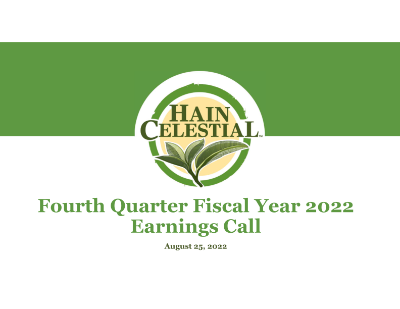 Fourth Quarter Fiscal Year 2022 Earnings Call image