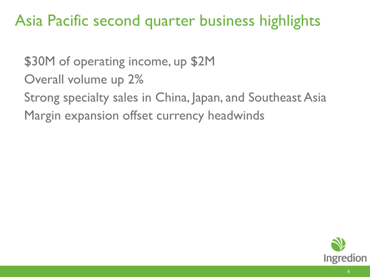 Second Quarter 2016 Earnings Call slide image #7