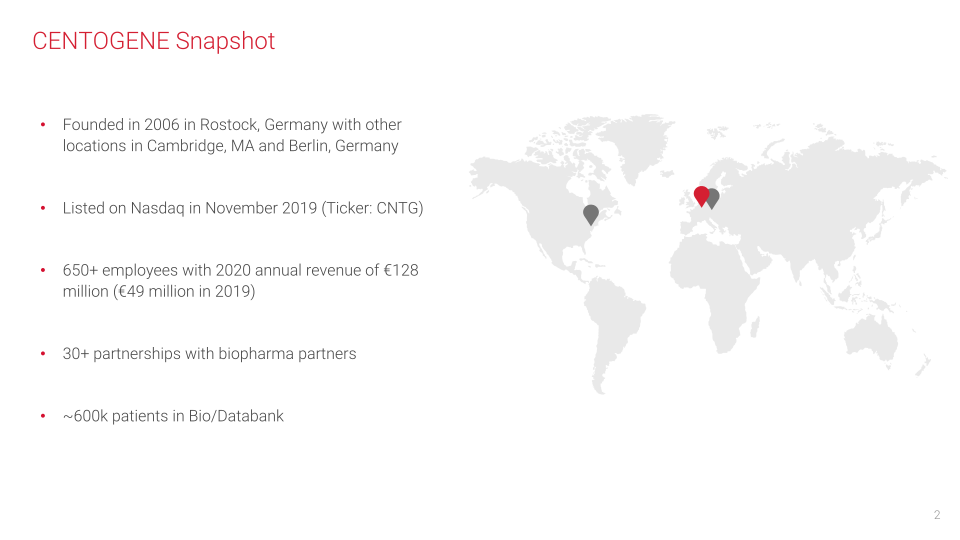 Centogene Corporate Presentation slide image #3