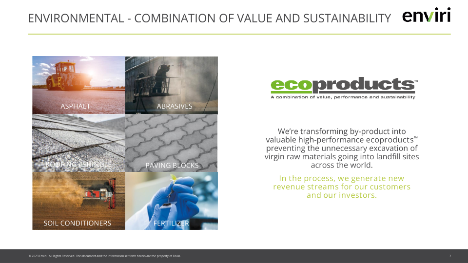 Enviri Investor Presentation slide image #8