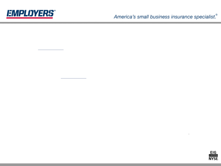 Employers Holdings, Inc. Management Presentation slide image #3