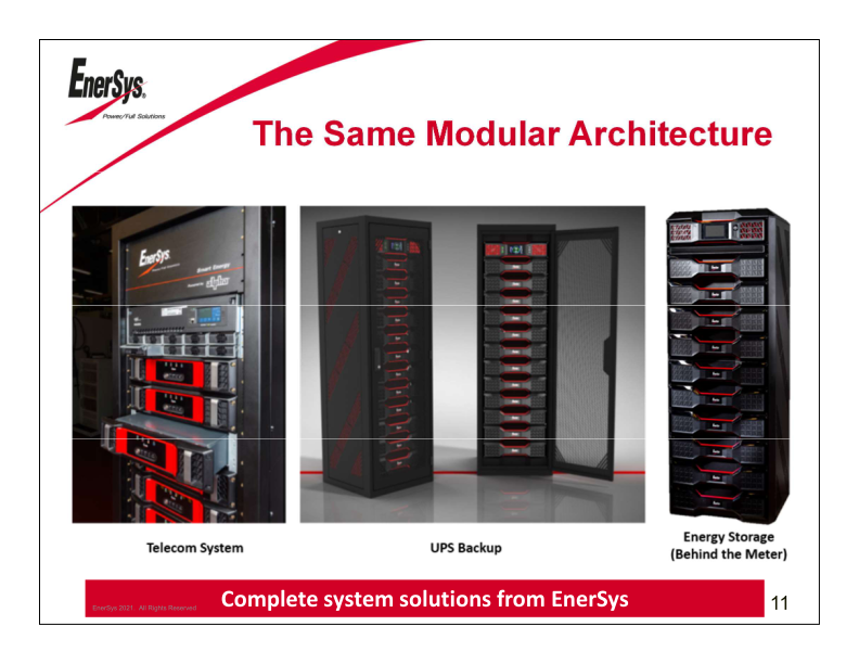 Enersys  Company Presentation slide image #13