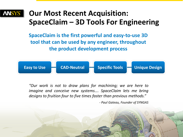 Ansys Q2 2014 Investor Presentation slide image #14