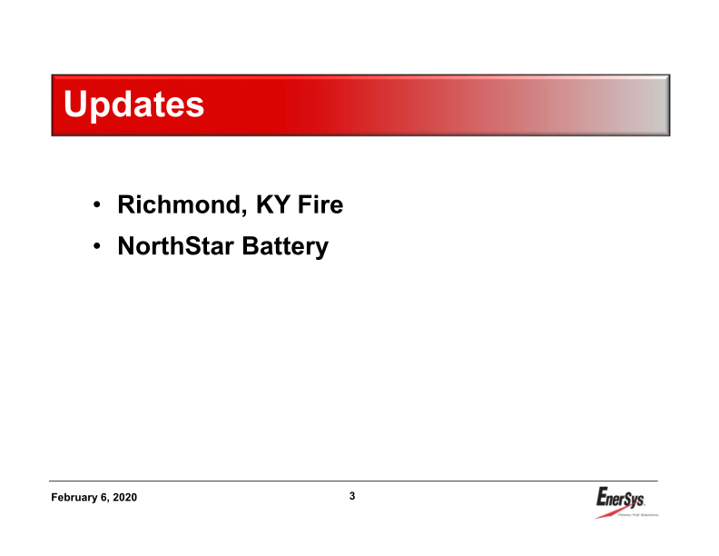 3rd Quarter Earnings Conference Call slide image #4