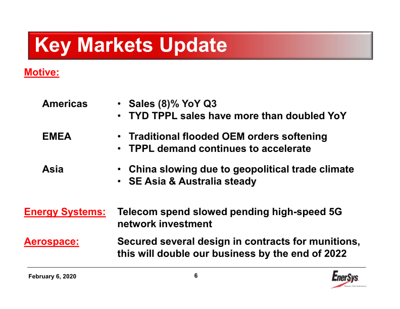 3rd Quarter Earnings Conference Call slide image #7