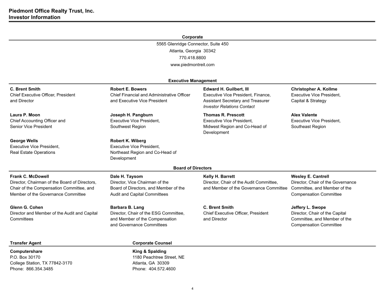 Piedmont Quarterly Supplemental Information slide image #5