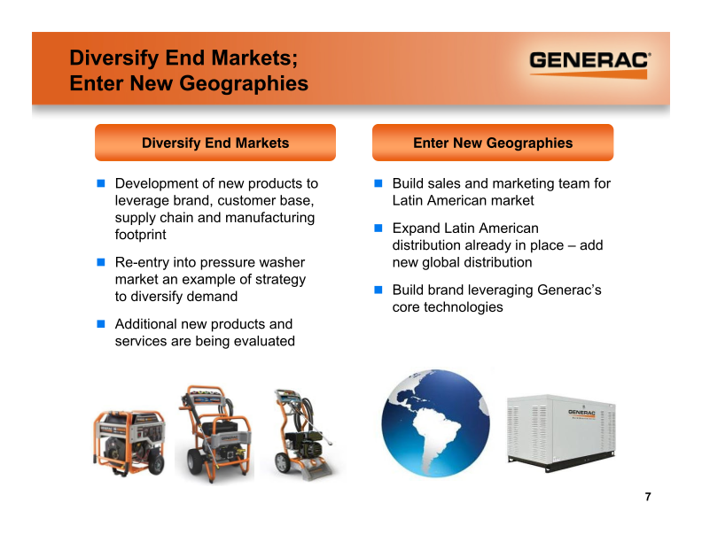 Generac Fourth Quarter and Full Year 2010 Earnings Presentation slide image #8