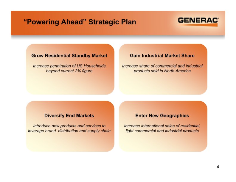 Generac Fourth Quarter and Full Year 2010 Earnings Presentation slide image #5