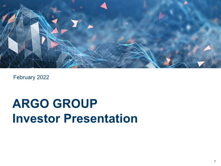 Argo Group Investor Presentation image