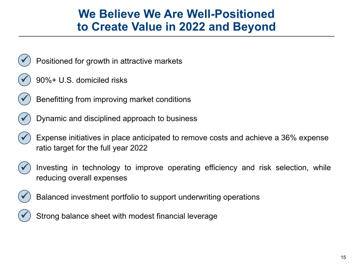 Argo Group Investor Presentation slide image #16