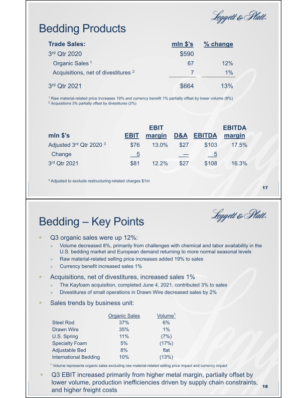 Third Quarter Summary Financial Information slide image #10