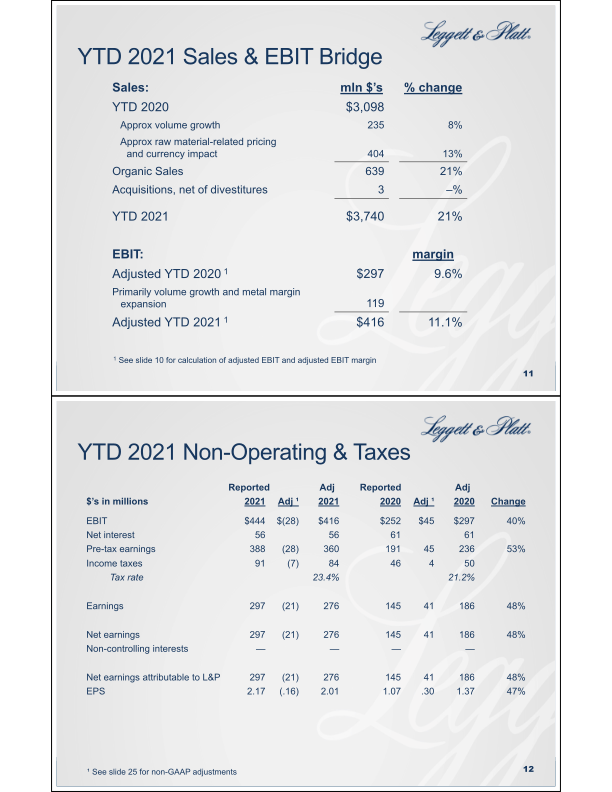 Third Quarter Summary Financial Information slide image #7