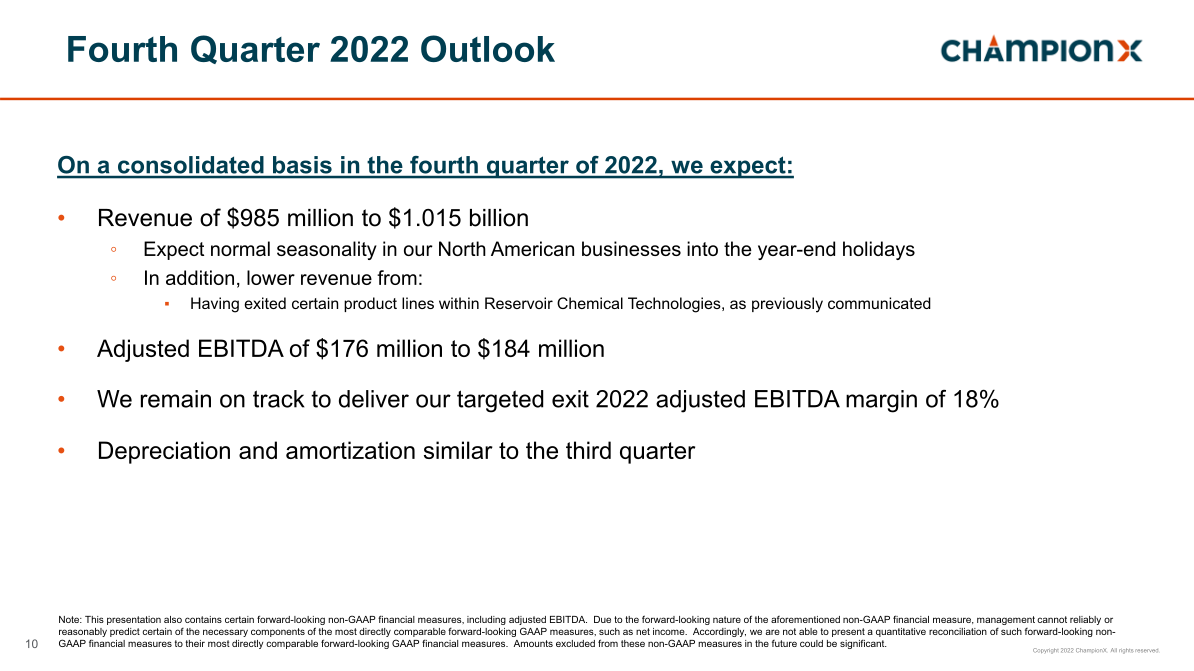 Earnings Conference Call Third Quarter 2022 slide image #11