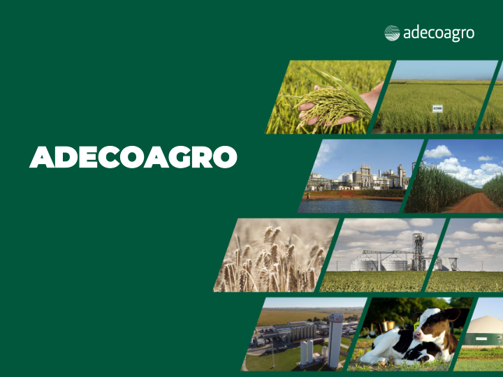 Adecoagro 3rd Quarter 2022 Earnings Webcast image