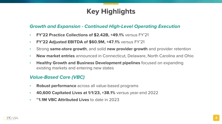 4 Th Quarter / Full Year 2022 Results February 28, 2023 slide image #5