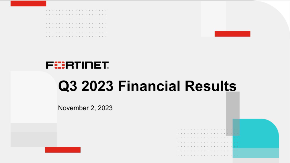 Q3 2023 Financial Results image