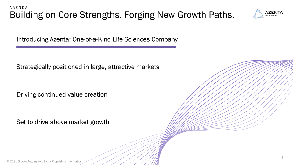 Azenta 2021 Investor Day slide image #10