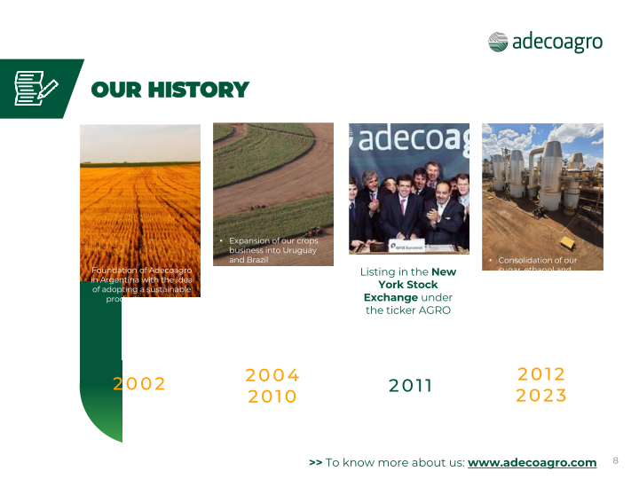 Adecoagro Company Presentation slide image #9