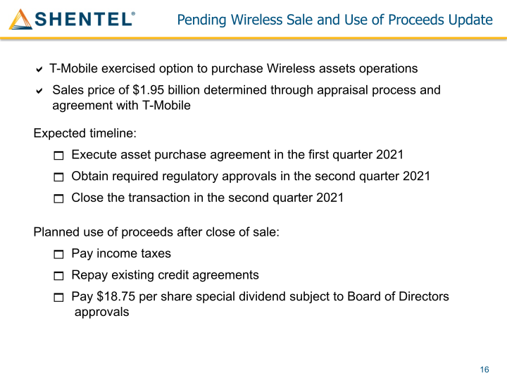 Shenandoah Telecommunications Company March 2021 slide image #17