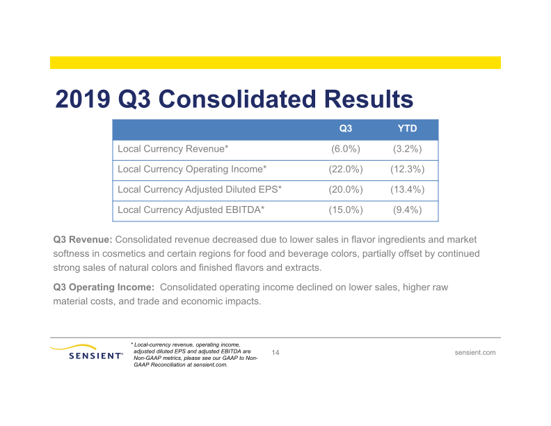 Sensient Technologies Corporation slide image #15